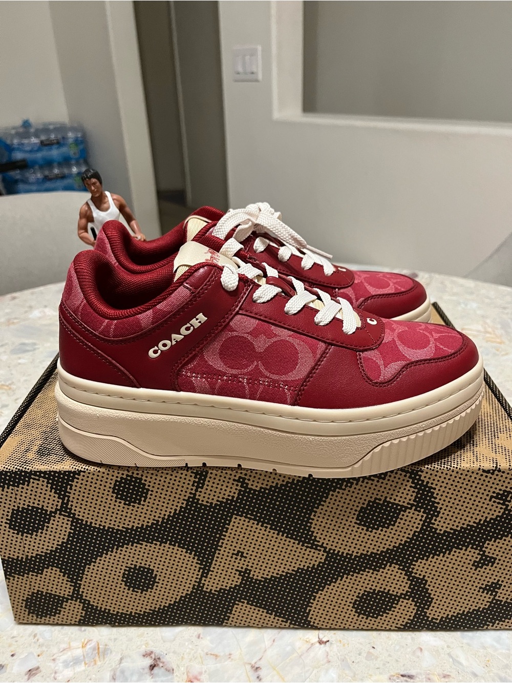 Coach Platform Sneaker In Signature Denim size 6 NWT